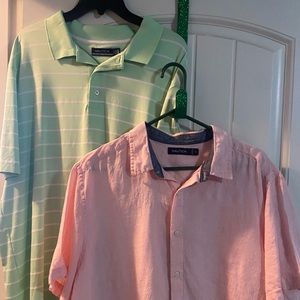 2 Nautica men’s shirts XL